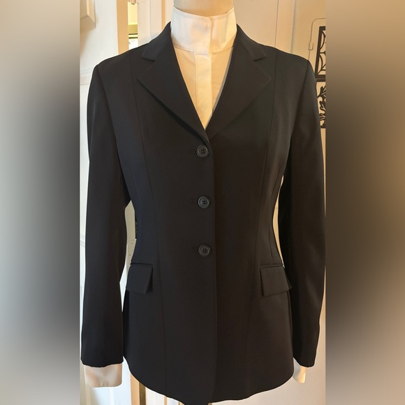 RJ Classics Grey Label, Machine Wash, Navy Blue Size 8 R Show Jacket. Excellent - Picture 1 of 6